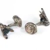 Fly and Snail Cufflinks