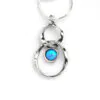 Figure of Eight Necklace with Opalite