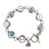 Round opal bracelet