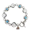 Round opal bracelet