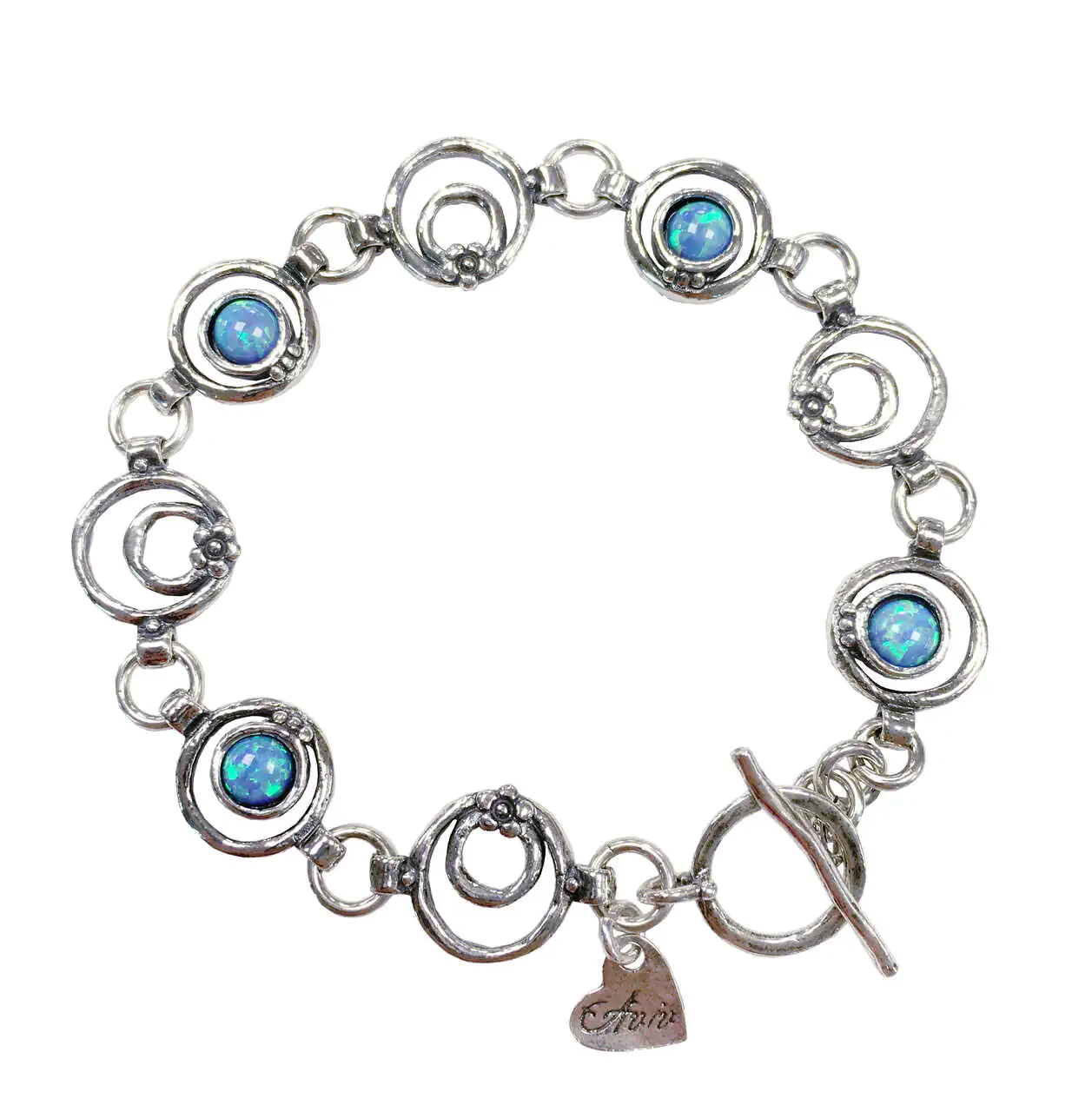 Round opal bracelet