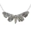 Hawk Moth Necklace – Silver