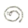 Silver and 9ct Gold Beaded Bracelet