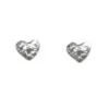 Hammered Heart Studs (Sterling Silver/Gold Plated)