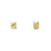 Textured Rectangle Studs (Silver / Gold Plate)