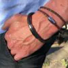 Ranger Plaited Leather Bracelet