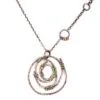 Adele Taylor – Silver & Gold Abstract Necklace