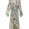 One Hundred Stars Dressing Gowns – Paris Map Gown