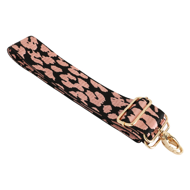 Pink and black leopard print strap £15.95