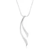 British Handmade Silver Reed Necklace