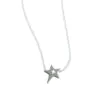Shooting Star Pendant Necklace (Silver or Gold Plated)