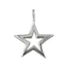 Open Star Pendant with Adjustable Chain