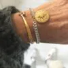 Silver ‘Discover’ Shooting Star Bracelet