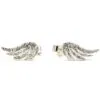 Fi Mehra Jewellery | Silver Angel Wings Studs