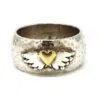 Sophie Harley – Etruscan Winged Heart Ring