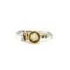 Adele Taylor Rings | 18ct Gold and Silver Diamond Ring