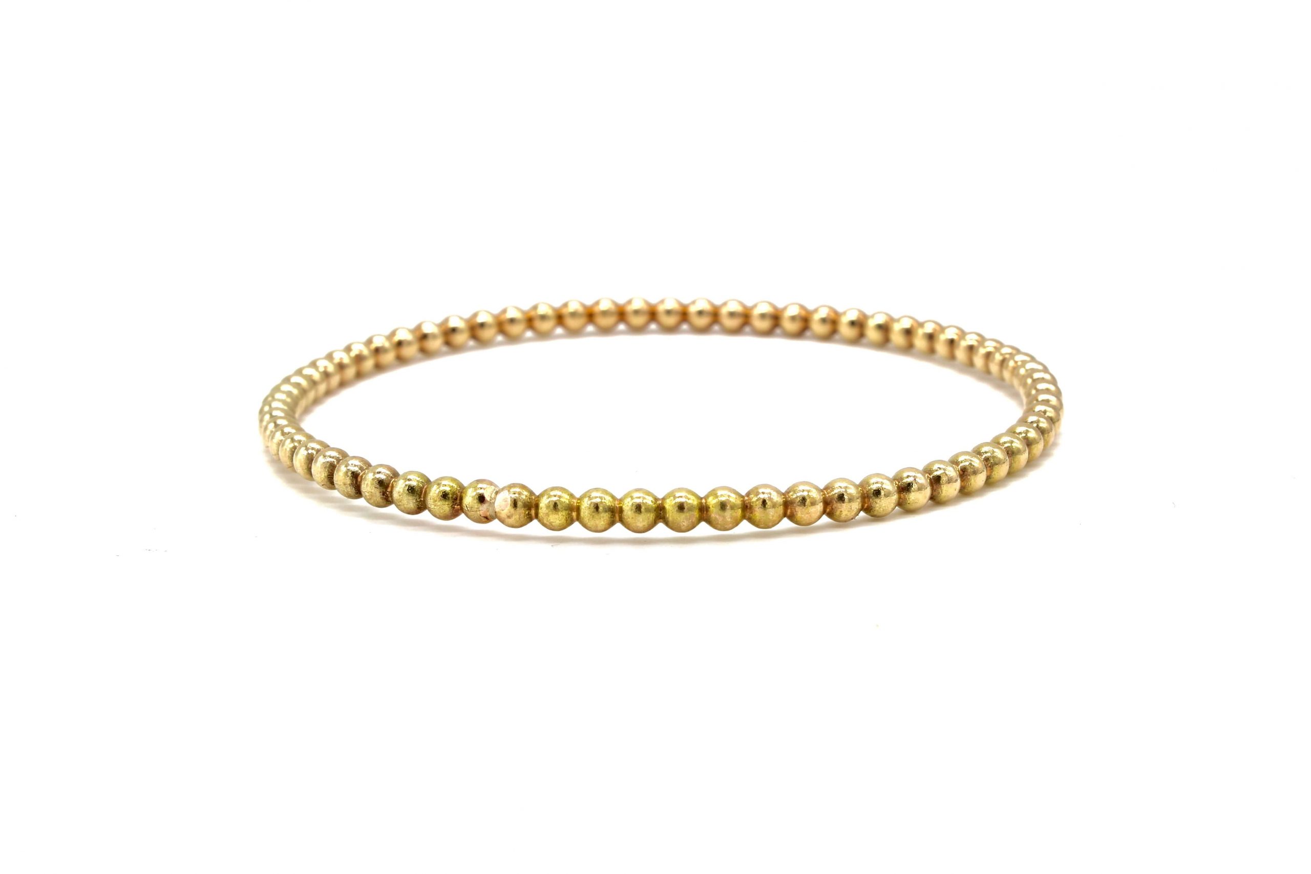 rolled gold bangle