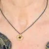 Gold Labradorite Sun Necklace