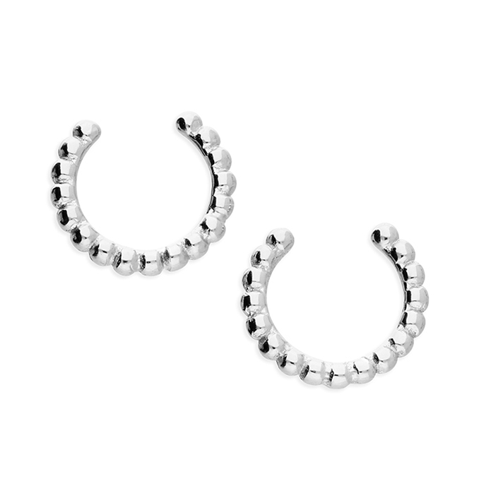 Sterling Silver Beaded Ear Cuff- Armed & Gorgeous