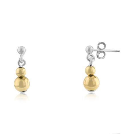 14ct Gold Drop Earrings- Armed & Gorgeous