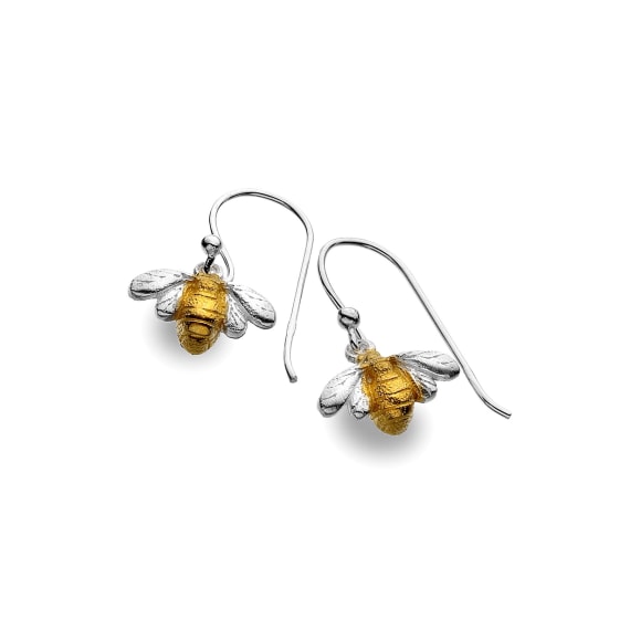 Silver and Gold Plate Bee Drops- Armed & Gorgeous