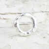 Plain Silver Halo Ring- Armed & Gorgeous