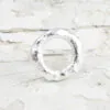 Handmade Silver Halo Ring