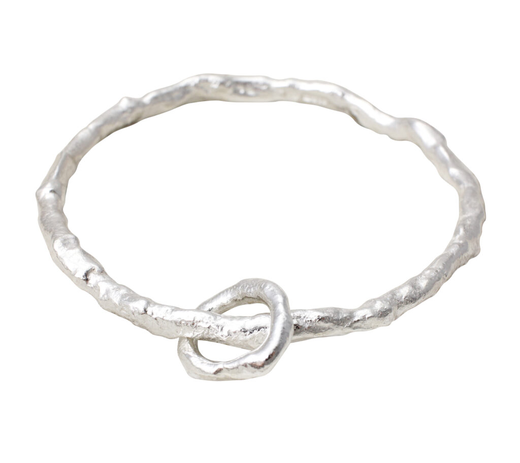 Rustic Bangle With Halo Charm- Armed & Gorgeous