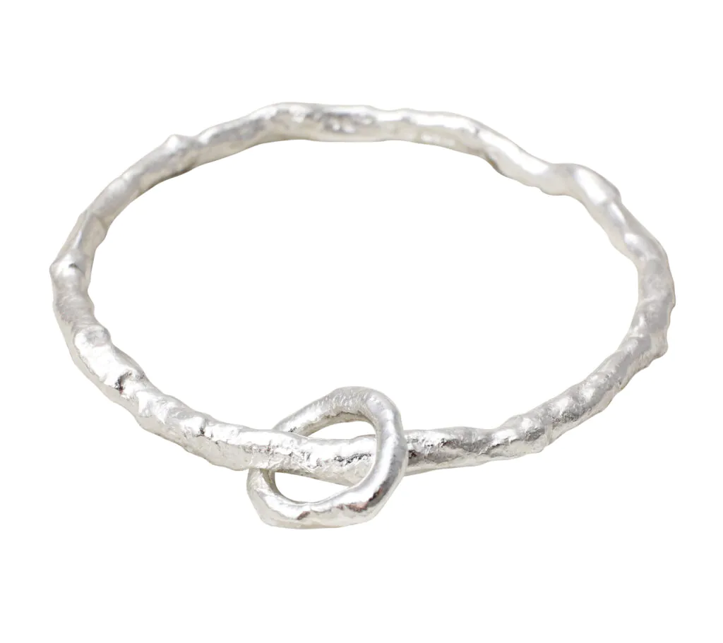 Rustic Bangle With Halo Charm- Armed & Gorgeous