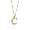 Floral Letter C Necklace- Armed & Gorgeous