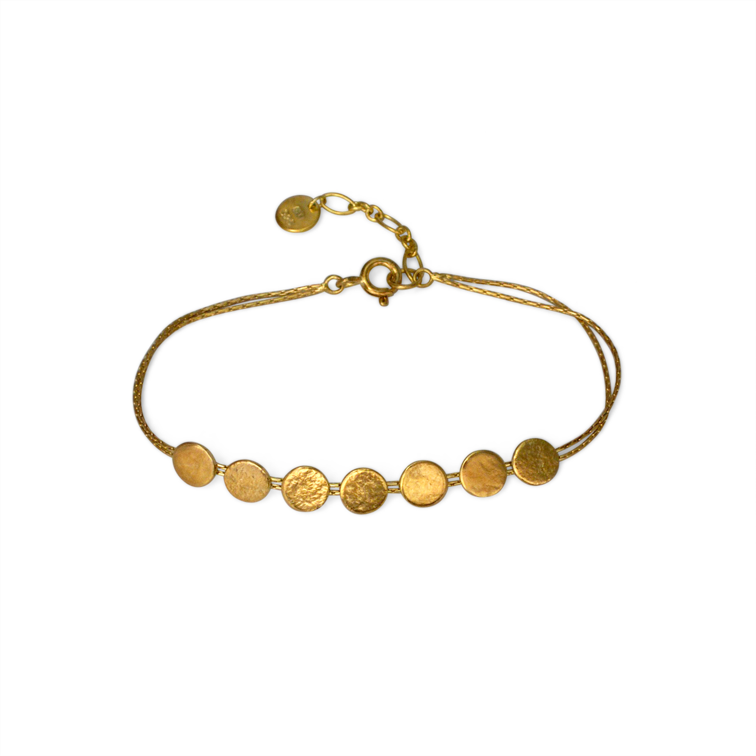 Paillette Skinny Bracelet Gold