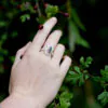Fi Mehra Jewellery | Watermelon Tourmaline Ring With Rose Gold Granulation
