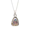 Fi Mehra Jewellery | Opal Pendant With Yellow Gold Detail