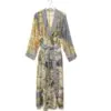 One Hundred Stars Dressing Gowns New York Map Gown