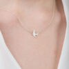Amanda Coleman – Swallow Necklace (Silver or Gold-Plated)