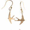 Amanda Coleman – Swallow Drop Earrings (Silver or Gold Plated)