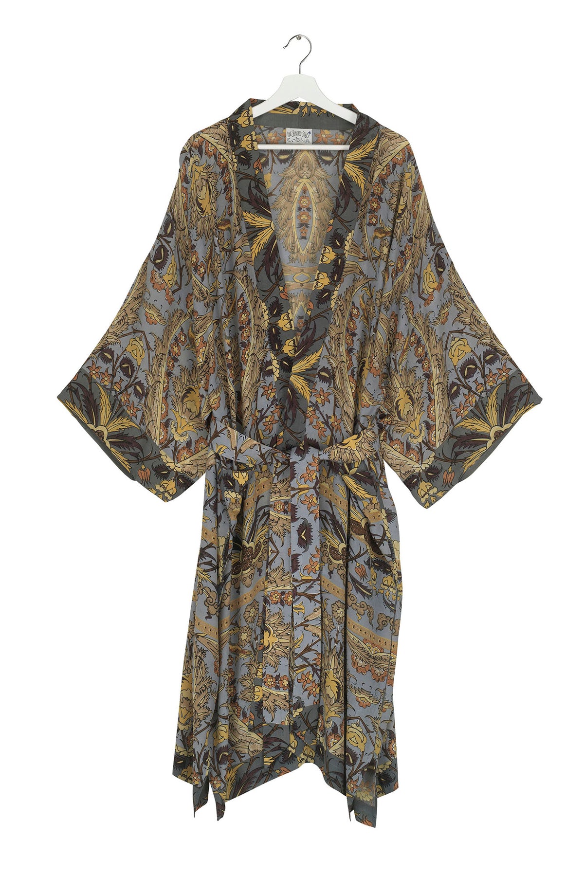 One Hundred Stars Lyhyt Kimono Crane Oliivi