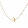 Amanda Coleman – Swallow Necklace (Silver or Gold-Plated)