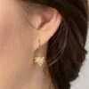 Amanda Coleman – Aralia Leaf Drops (Silver or Gold-Plated)