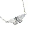 Amanda Coleman – Butterfly Necklace (Silver or Gold Plate)
