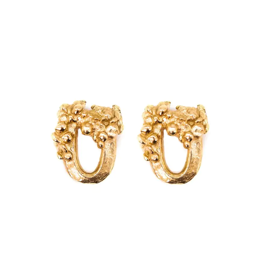 gold barnacle studs