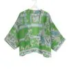 One Hundred Stars – Green Handkerchief Kimono
