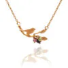 Amanda Coleman – Bird on Branch Necklace (Gold-Plated)