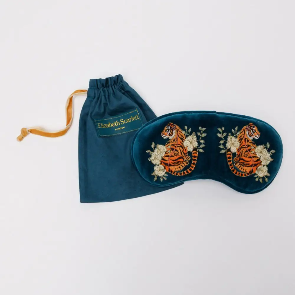Elizabeth Scarlett Tiger Eye Mask Armed & Handmade