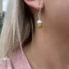 Serpentine Acorn Earrings