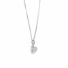 Fi Mehra Jewellery | Silver Organic Heart Necklace