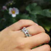 Millie Savage – Yuki Sapphire & Zircon Ring