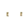 Wild Fawn Jewellery Molten Mini Hoop Earrings (Gold or Silver)
