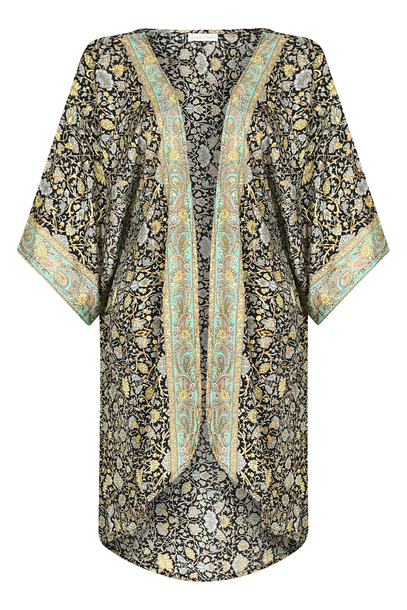 Kimono-jacket-in-Black-honeysuckle-with-gold