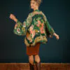Powder Kimono Jacket – Folk Art Fern